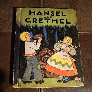 1937 First Edition”Hansel and Gretchen”,short version. Bess Livings illustrator